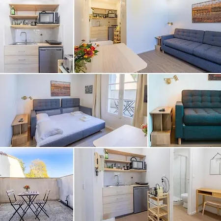 Lägenhet Cosy Avec Balcon Au Centre De Bordeaux