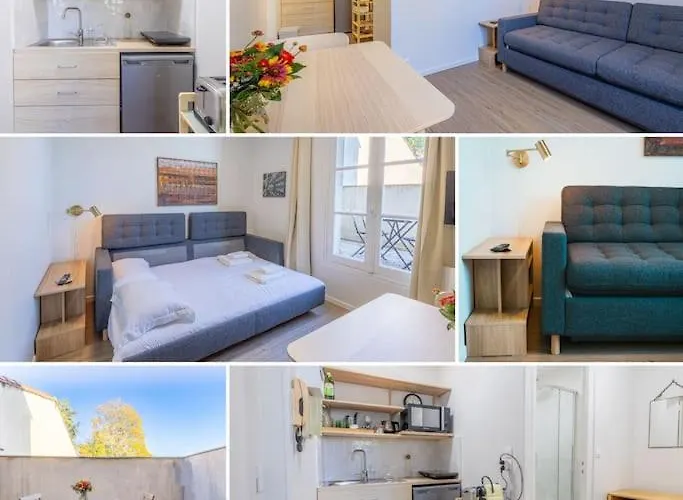 아파트 Cosy Avec Balcon Au Centre De Bordeaux