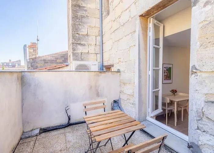 Cosy Avec Balcon Au Centre De Bordeaux 아파트 *